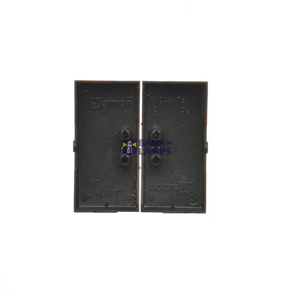 Roller blind momentary switch with key, graphite mat image 1