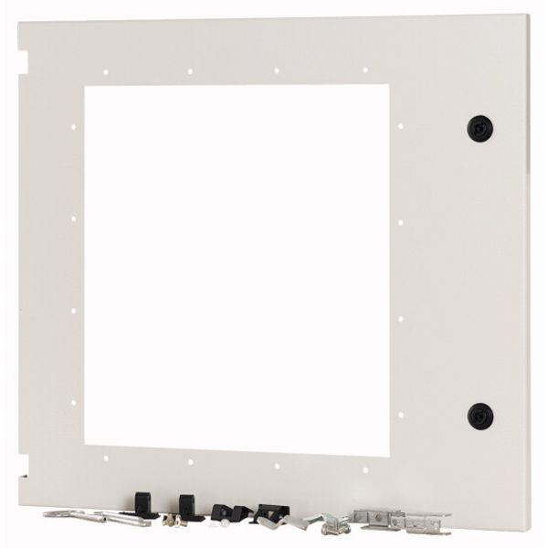 XTMPIX40WD-H550W600 Front door for IZMX40, withdrawable, HxW=550x600mm, IP55, grey image 1