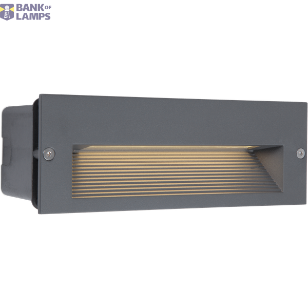Ledge Recessed Brick Light 10W 35° 4000K Grey image 1