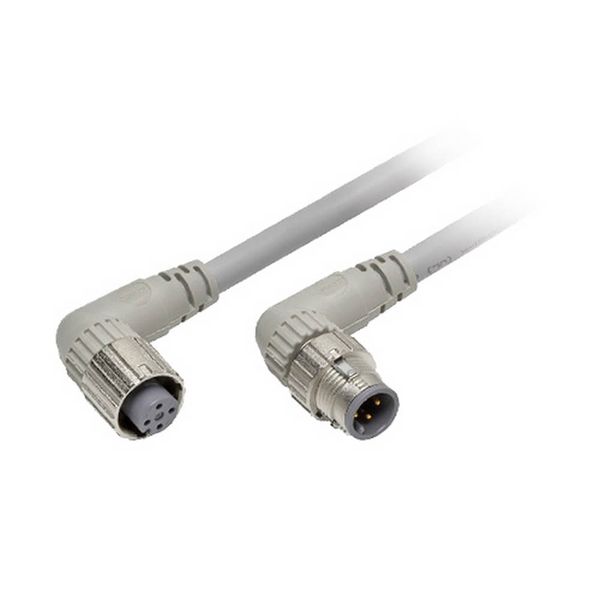 Cable with connectors on both cable ends, Smartclick M12 right-angle s XS5W0140R image 2