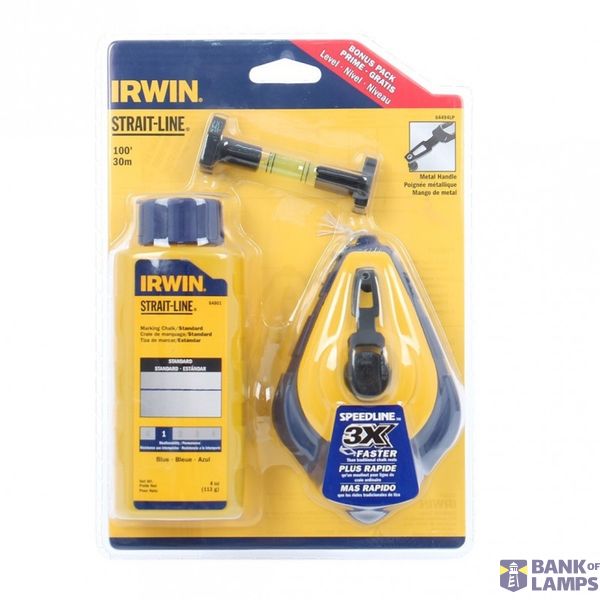 CHALK + REEL 100' SPL 4OZ BLUE LINE LVL image 1