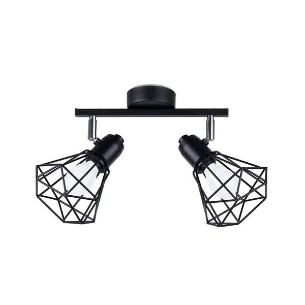 CEILING LAMP ARTEMIS 2 BLACK E14 2X40 IP20 image 1