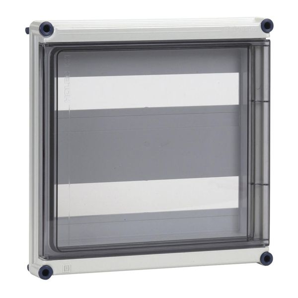 Cover, hinged with 2 slots image 2