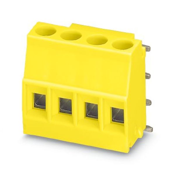 MKDSO 2,5/ 4-R YE - PCB terminal block image 1