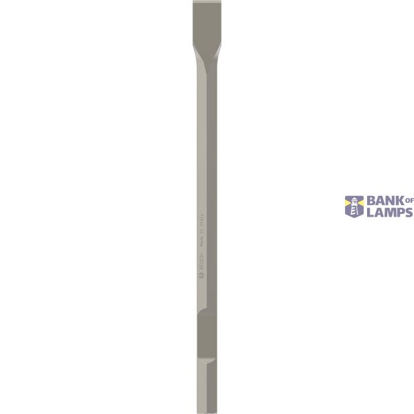 Flat chisel, 28-mm hex shank 520 x 36 mm image 1