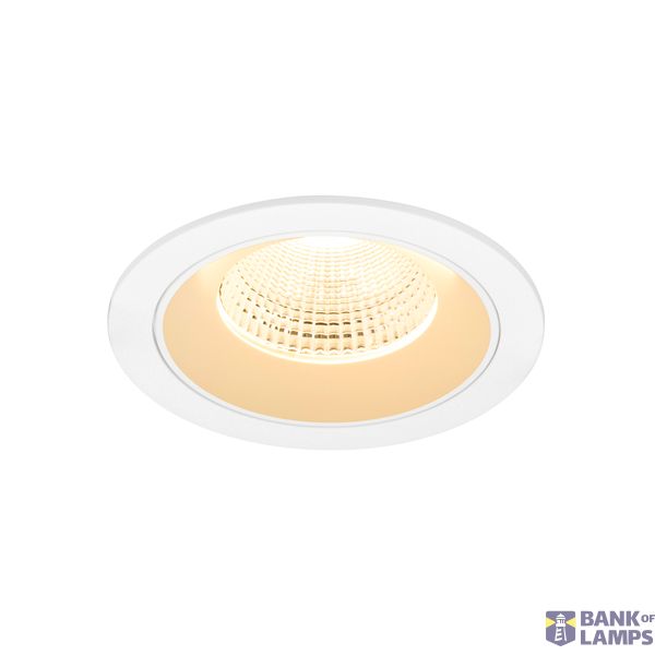 NUMINOS© L, recessed ceiling light, 3000K, 55ø IP20 round wh image 1
