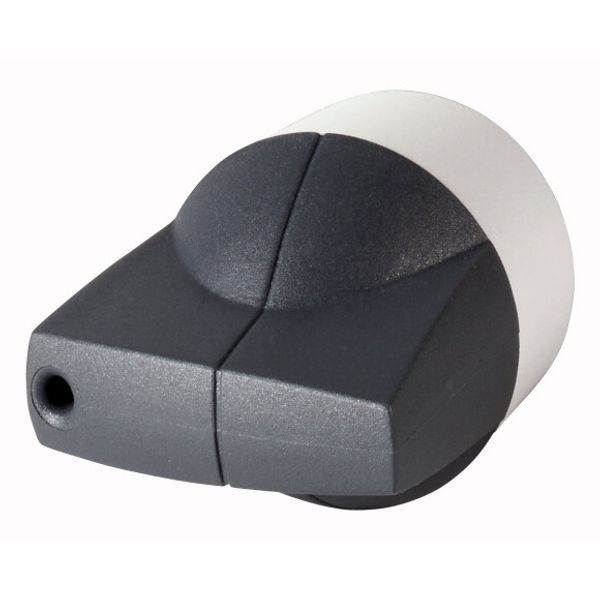 K1AG Rotary handle, 6 mm, K1 , direct mounting, gray image 1