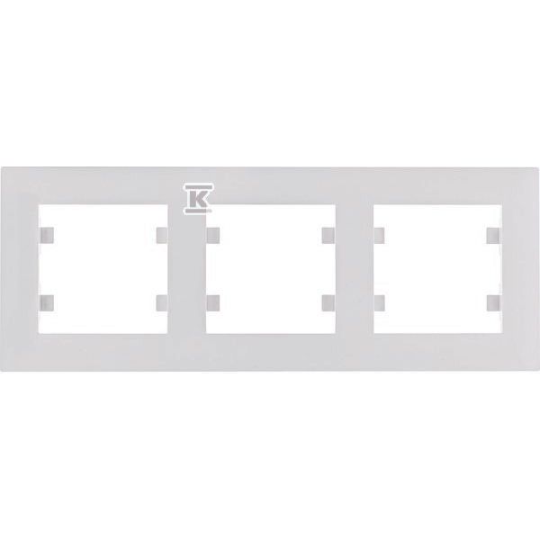 Plaque Intens 3P Yellow. - blanc image 2