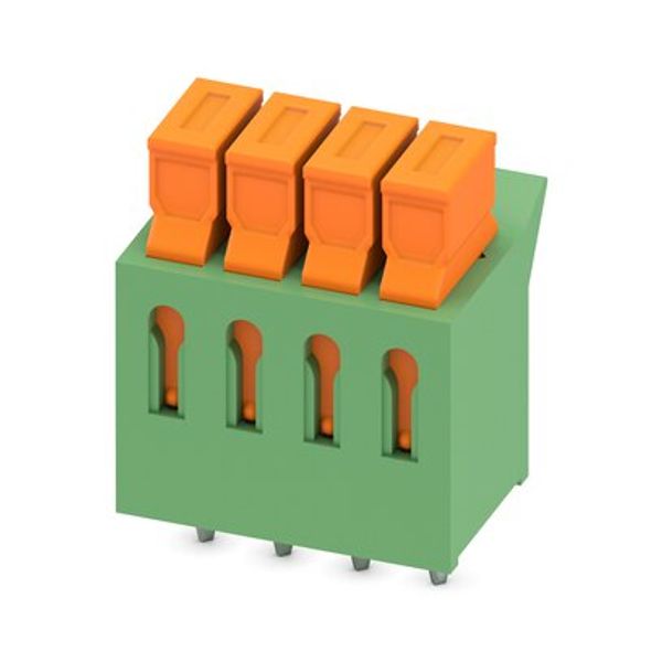 IDC 0,3/ 4-3,81 - PCB terminal block image 2