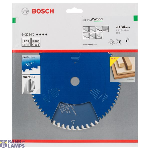 Circular saw blade Expert for Wood 184 x 30 x 2,6 mm, 56 image 2