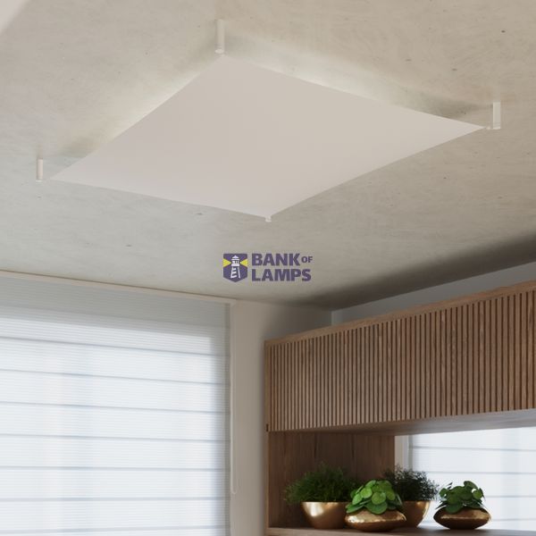 CEILING LAMP LUNA 3 WHITE G13 6X9W IP20 image 4