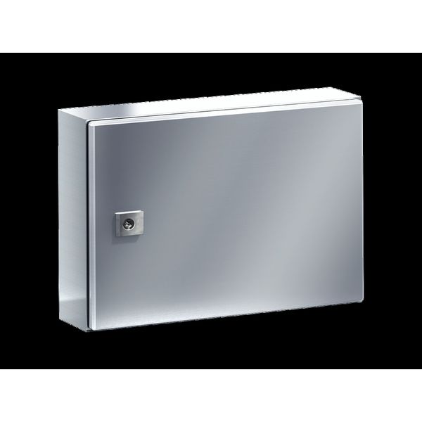 KE Ex enclosure, WHD: 380x300x155 mm, Stainless steel 1.4301 image 2
