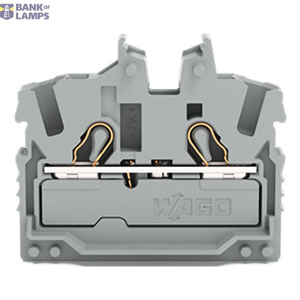 2-conductor miniature through tb with operating slots 2.5 mm², blue image 1