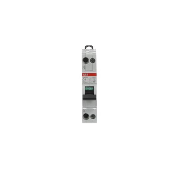 SN201-C4-L Miniature circuit breaker - 1+NP - C - 4 A image 1