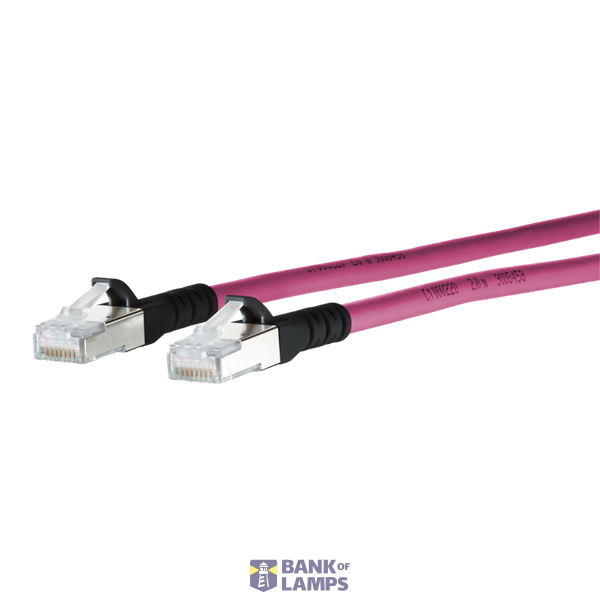 Patch cord Cat.6A AWG 26 3.5 m violet-black image 3