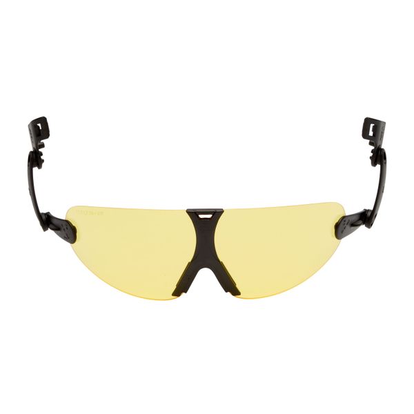 3M™ Hard Hat Integrated Safety Glasses, Amber, V9A image 10