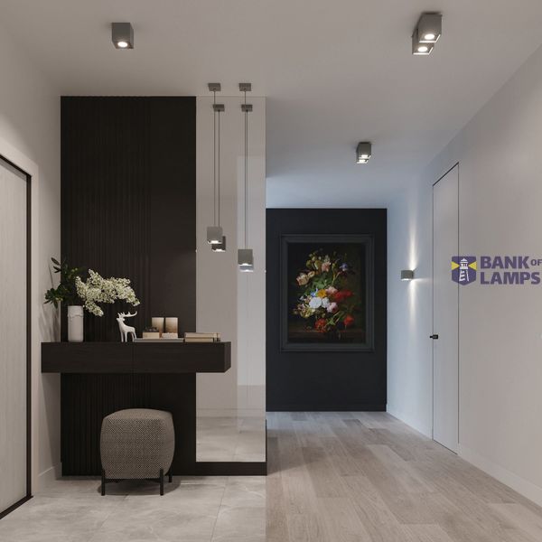 HANGING LAMP QUAD 1 GREY GU10 1X40W IP20 image 10
