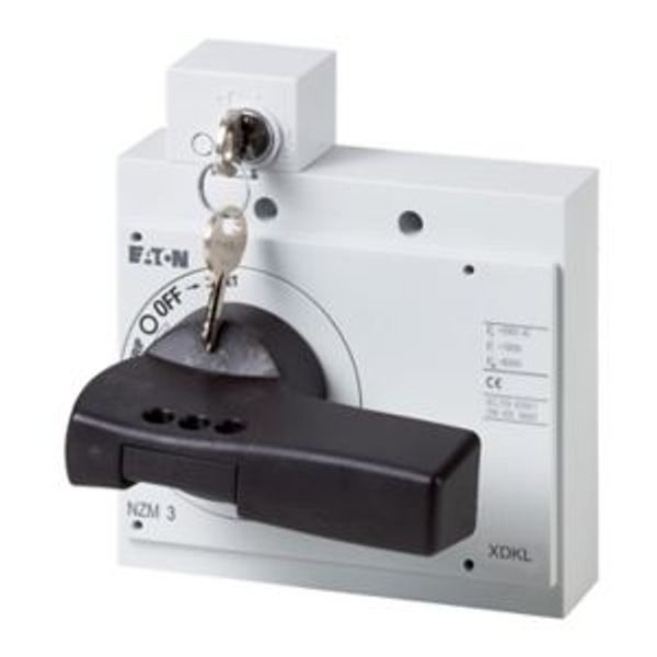NZM3-XDKL Rotary handle, + key lock, size 3 image 2