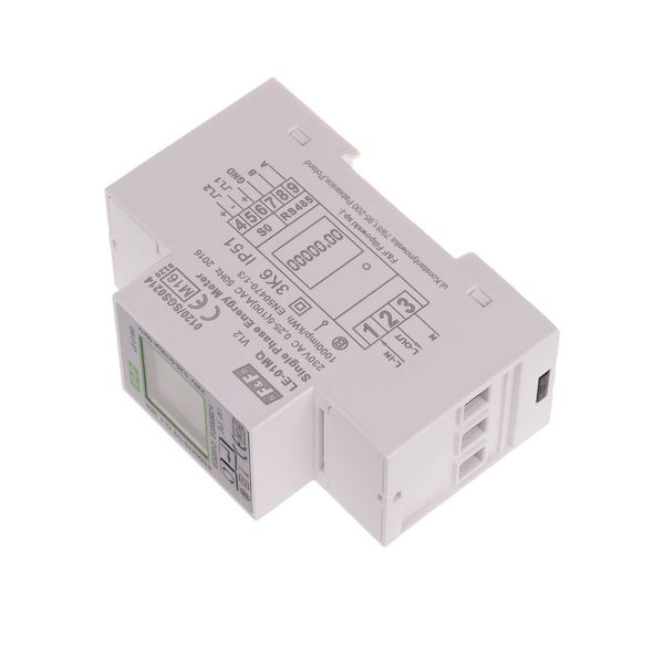 Single-phase active and reactive energy consumption meter, Modbus RTU, 100(5)A; MID image 3