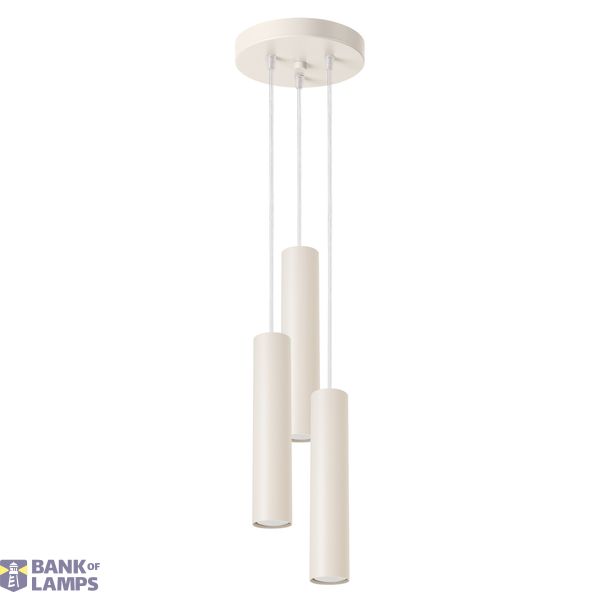 LAGOS 3P BEIGE HANGING LAMP 3XGU10 image 6