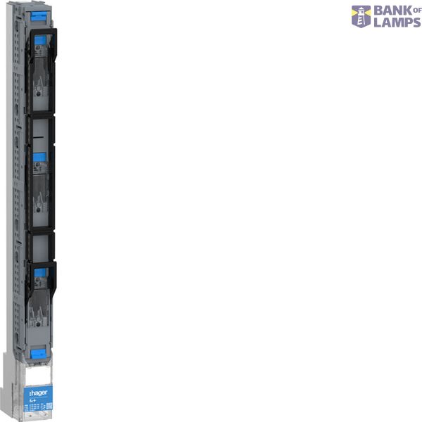 Gr. 00, 3-pole switching with cage terminal connection, 160 A image 1