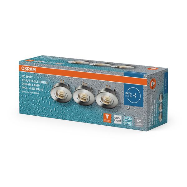 SP SETADJPRESS4.5W840GU10IP65CHFS3 OSRAM image 2