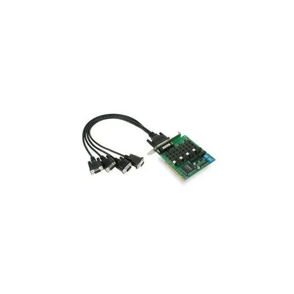 MOXA – CP-134U-I-T – Universal PCI card with 4 RS-422485 connections and 2 kV galvanic isolation image 1