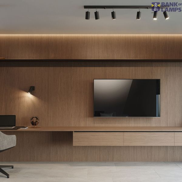 RING BLACK WALL LAMP WITH SWITCH GU10 1X40W IP20 image 4
