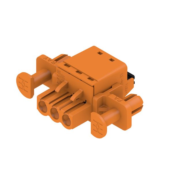 PCB plug-in connector, female plug, 5.08 mm, Number of poles: 3, 180°, PUSH IN with actuator, Clamping range, max. : 3.31 mm², Box image 3