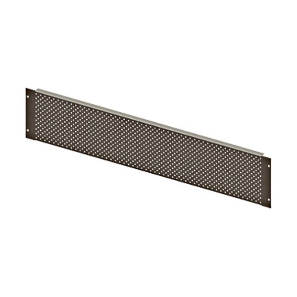 Perforated Mounting Plate width 640mm, 3 Modul Heights image 1