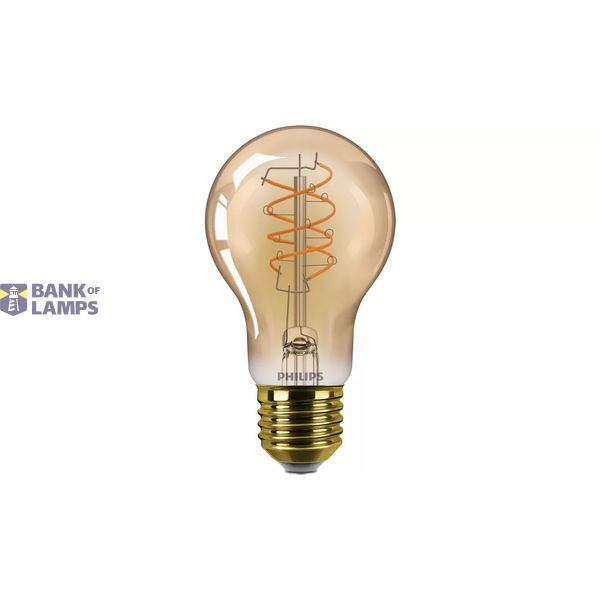 LED Lamp A60 E27 2200K Amber Dimmable image 1