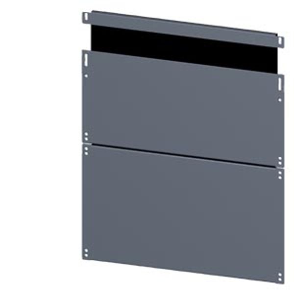 SIVACON, base, with cable entry, IP00, D: 800 mm, W: 600 mm, zinc-plated image 1