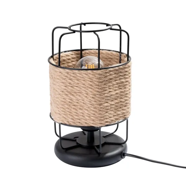 DESK LAMP GIZUR BLACK E27 1X15W IP20 image 1