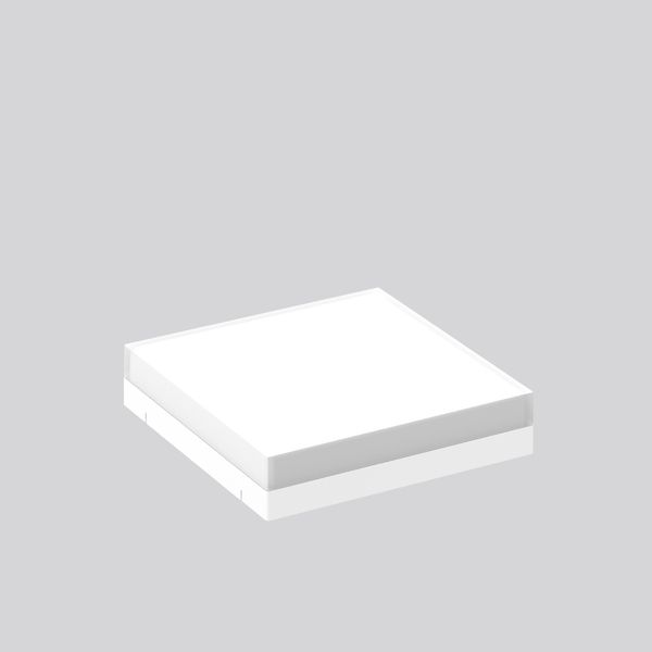 Replacement glass, moulded glass L 300 B 300 H 67 colour: white image 2