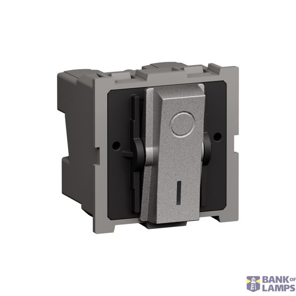 L.NOW - 1WAY SWITCH 2P 32AX 2M STEEL image 1
