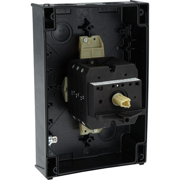 T5B-3-8342/I4/SVB Main switch, T5B, 63 A, surface mounting, 3 contact unit(s), 6 pole, Emergency switching off function, With red rotary handle and yellow locking ring, image 59