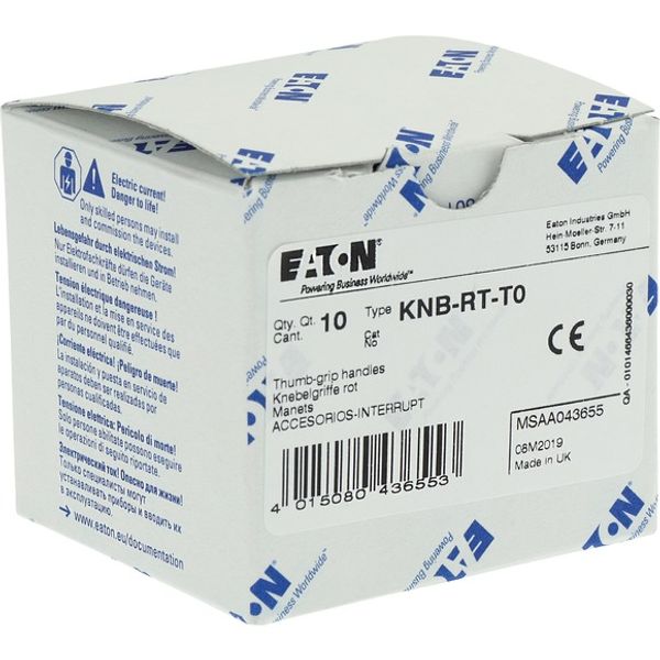 KNB-RT-T0 Thumb-grip, red image 7