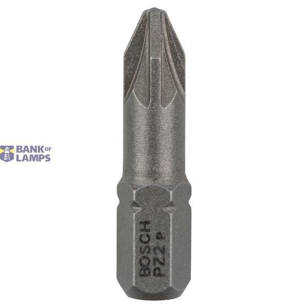 Screwdriver bit Extra Hard PZ 2, 25 mm 25 pcs. image 1