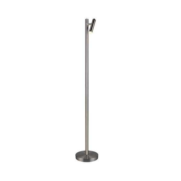 Gomez LED floor lamp brushed steel image 1