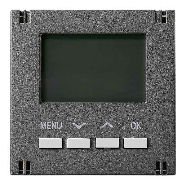 KNX thermostat, anthracite image 1