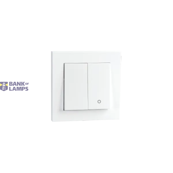SWITCH FLUSH MOUNTED 2+1 WHITE 6-PACK image 1