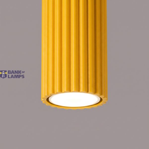 Ceiling lamp KARBON 10 yellow image 5