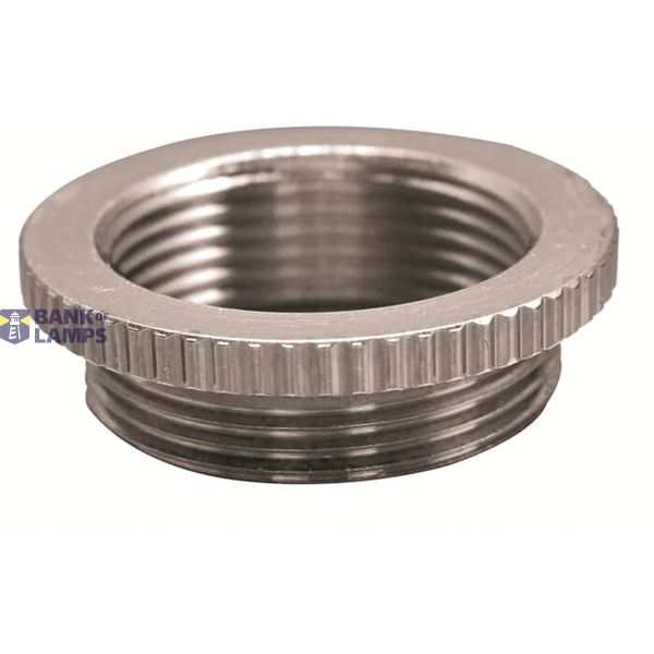 Adapter Notched Nickel Plated Brass M20-PG9 Metallic Raw color image 1
