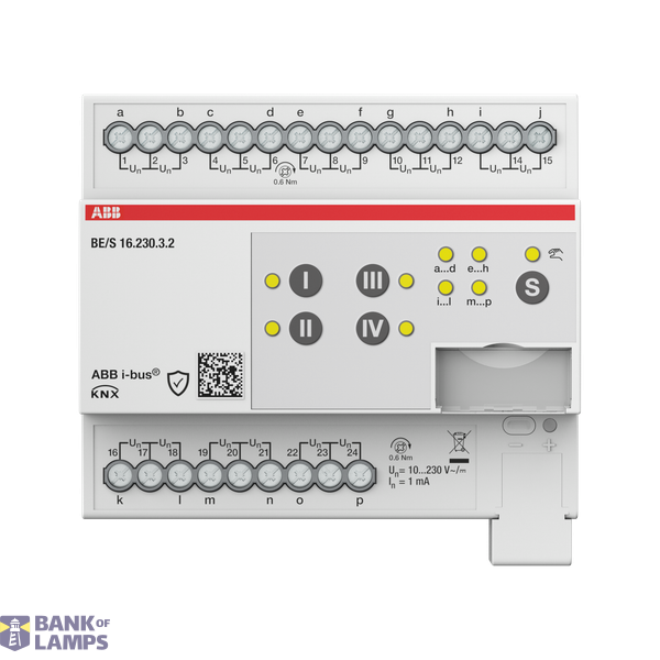 Binary Input, 16-fold, 10-230 V  Manual Operation, MDRC image 3