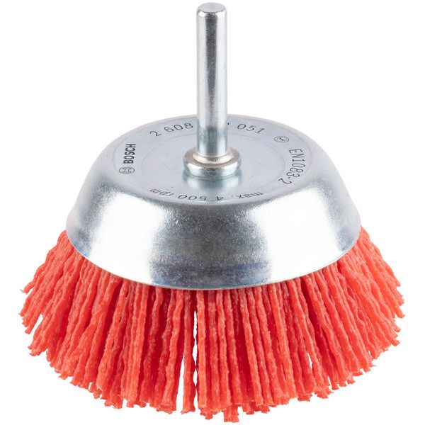 Cup Brush 75x1 mm Nylon Bristle image 1