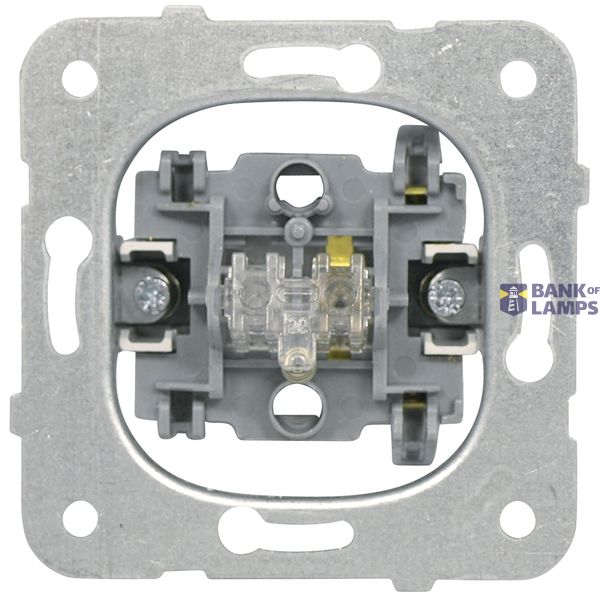 Two-gang two-way switch insert, cage clamp image 1