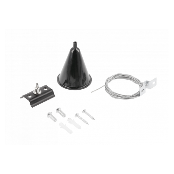 Suspension mounting kit for 1-phase system, black image 1