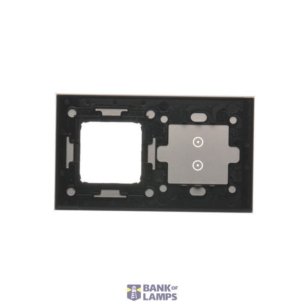 Single button for switches and push buttons, black matt image 2