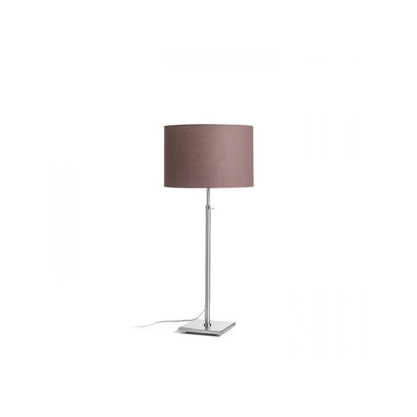 EDIKA table brown matt nickel 230V LED E27 15W image 1