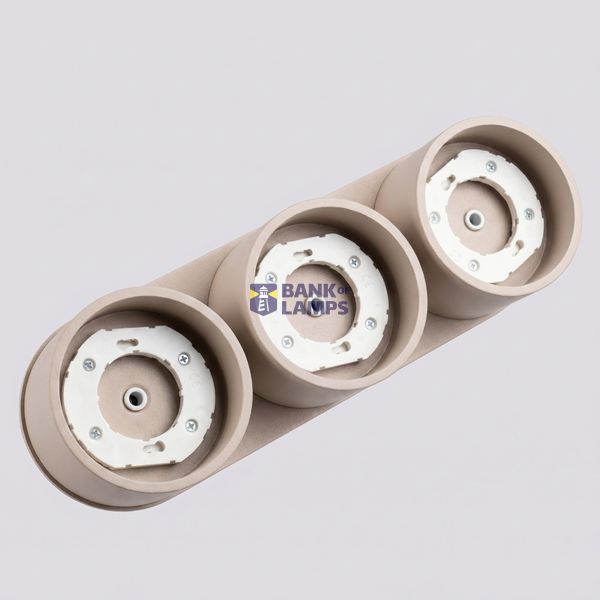 Ceiling lamp MODO 3 taupe Gx53 image 3